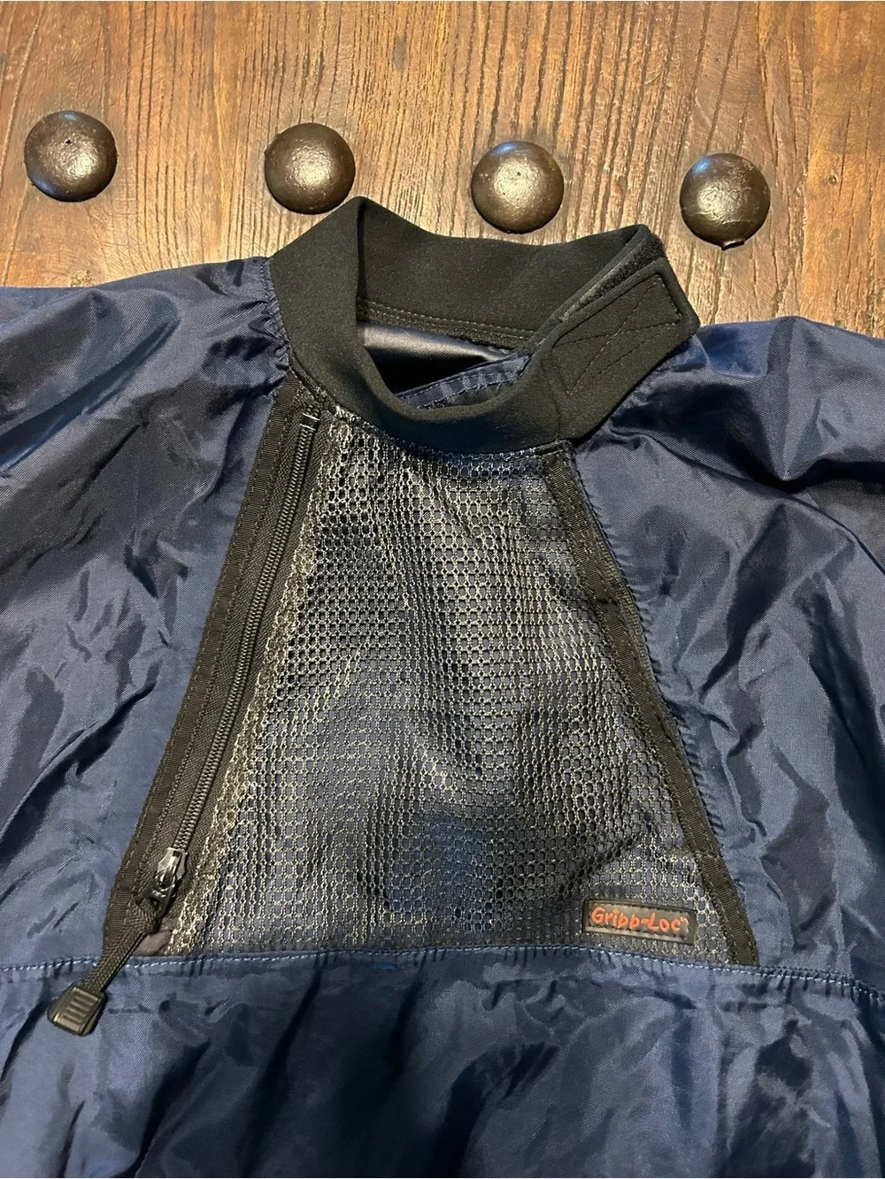Men's Navy Spray Top - Windproof Water-Resistant Paddle Jacket
